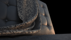 Кресло и ткань