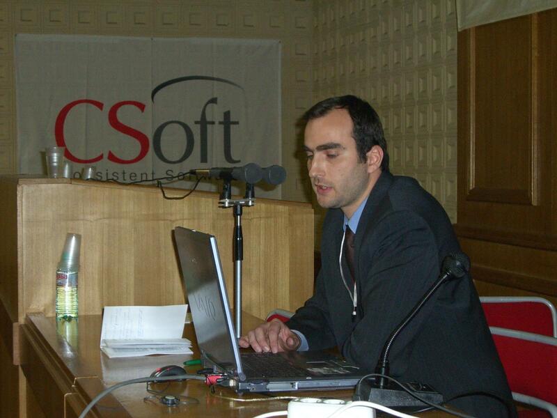 Докладчик - Зернов Кирилл Александрович, эксперт отдела геоинформационных систем компании CSoft