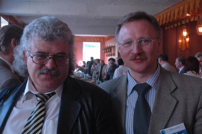 Председатель совета директоров CSoft Санкт-Петербург (Бюро esg) И.Б. Фертман и директор КБ «Восток» С.М. Макеев