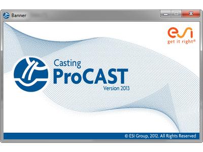 В продажу поступила система моделирования литья металлов ProCAST 2013
